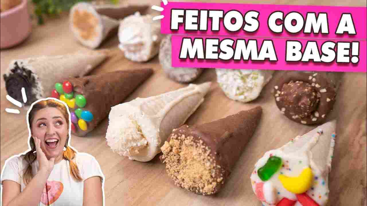 10 Sabores de Cone Trufado Tábata Romero