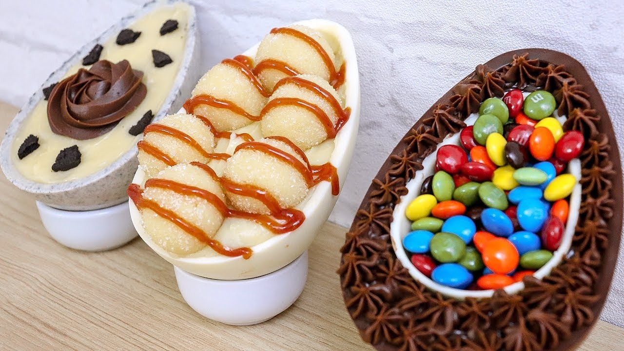 3 Receitas de Ovos de Páscoa de Colher Passo a Passo