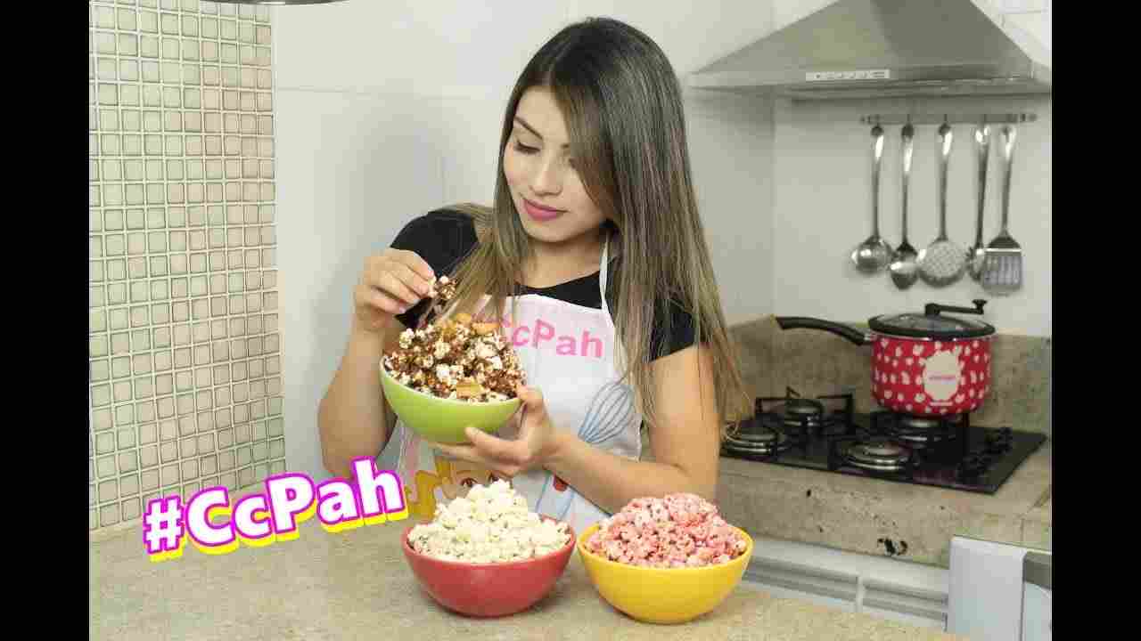 Como Fazer Pipoca Gourmet Pipoca Doce: Leite Ninho, Quik, Mascavocastanhas Paloma Soares