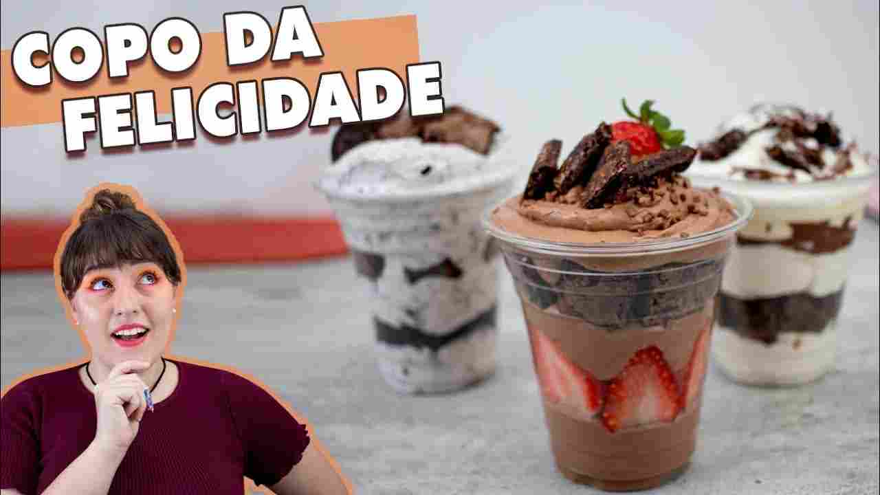 3 Sabores de Copo da Felicidade Tábata Romero