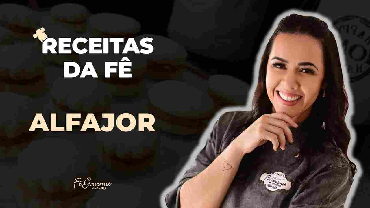 Como Fazer Alfajor Receita Argentina Fê Gourmet Academy