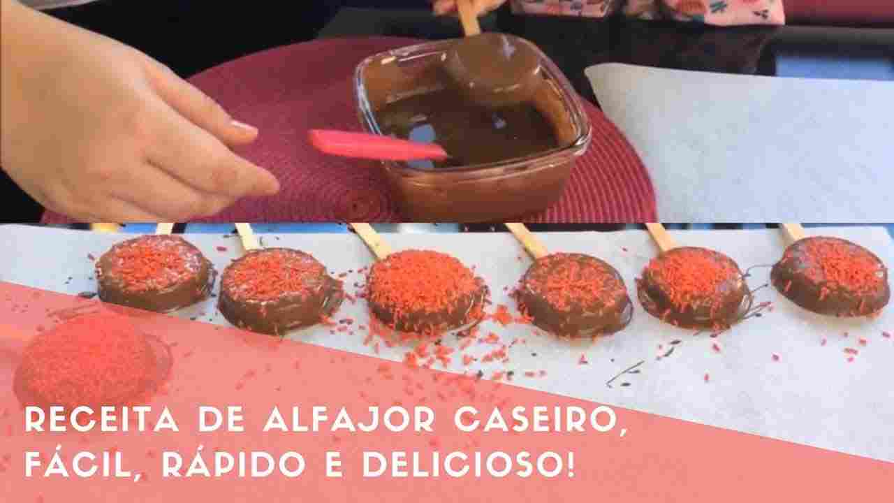Receita de Alfajor Caseiro, Fácil, Rápido e Delicioso!