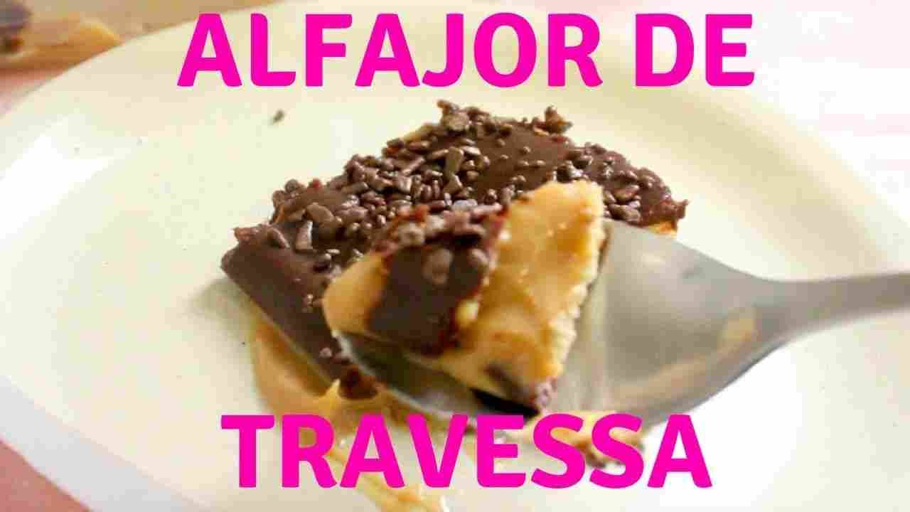 Alfajor de Travessa (Sobremesa Muito Fácil)