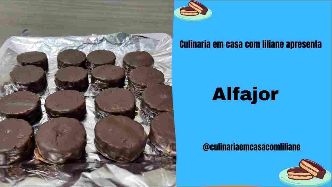 Alfajor Fácil de Fazer e Delicioso Faça Venda a Melhor Receita de Alfajor da Liliane