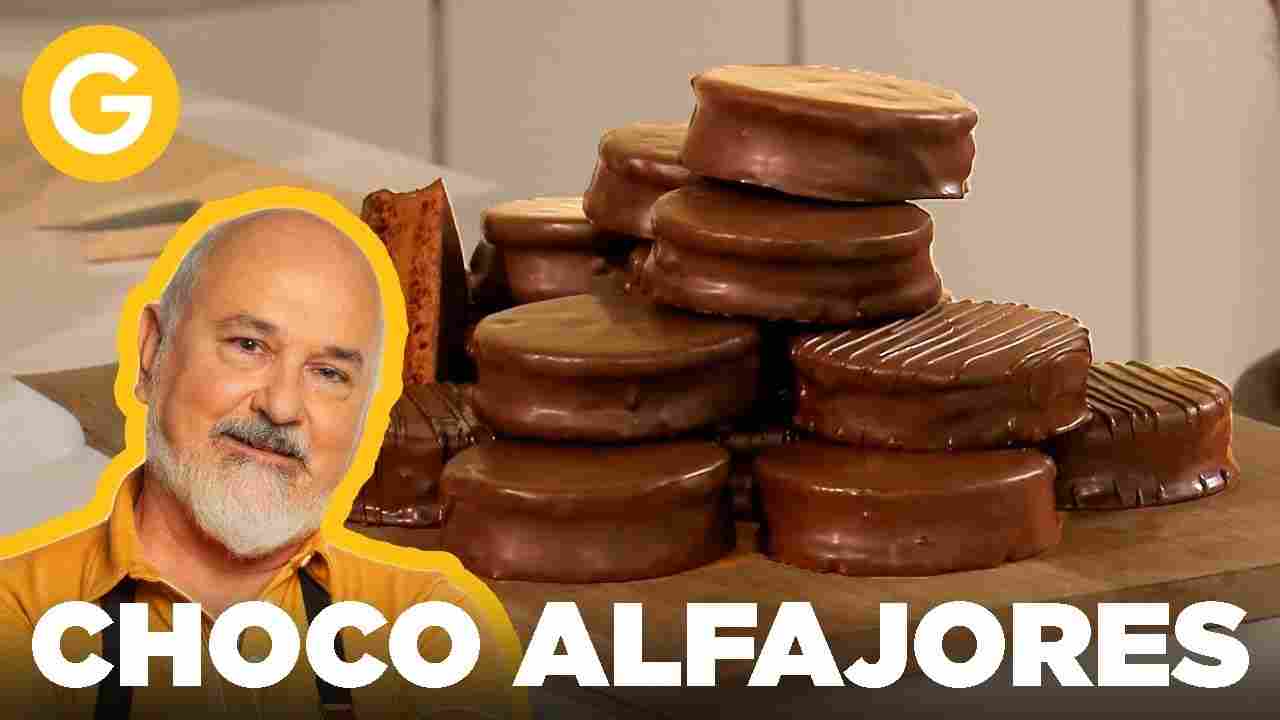 Alfajores Marplatenses: Receta Original por Osvaldo Gross Postres de Chocolate El Gourmet