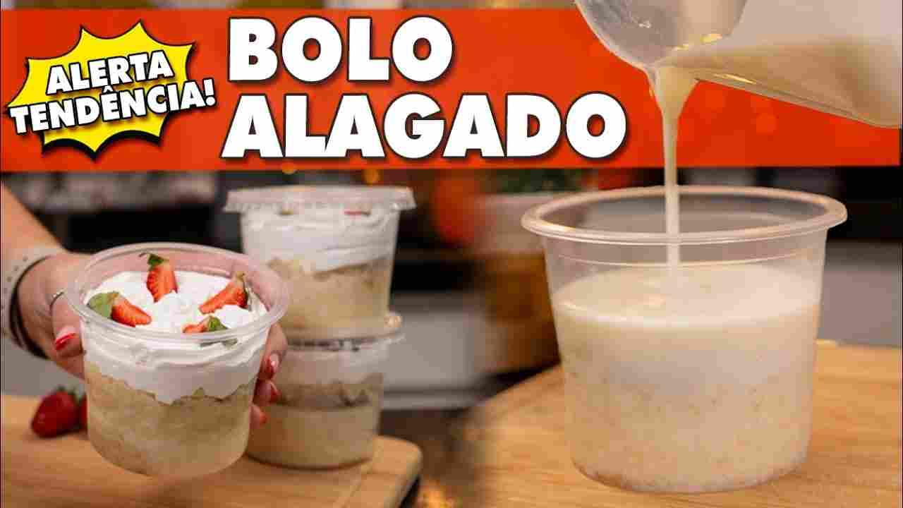 Bolo Alagado no Pote para Vender Tábata Romero