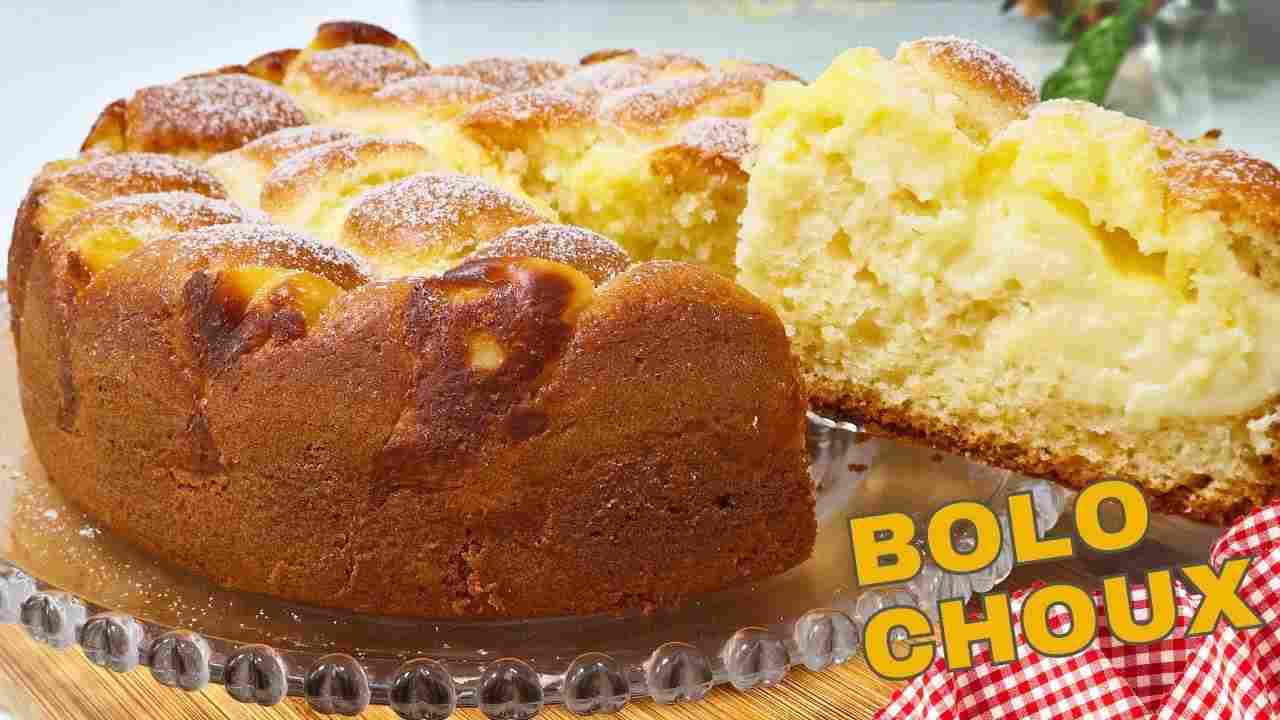 Já Sai Assim do Forno! Fofinho e Super Recheado - Bolo Choux