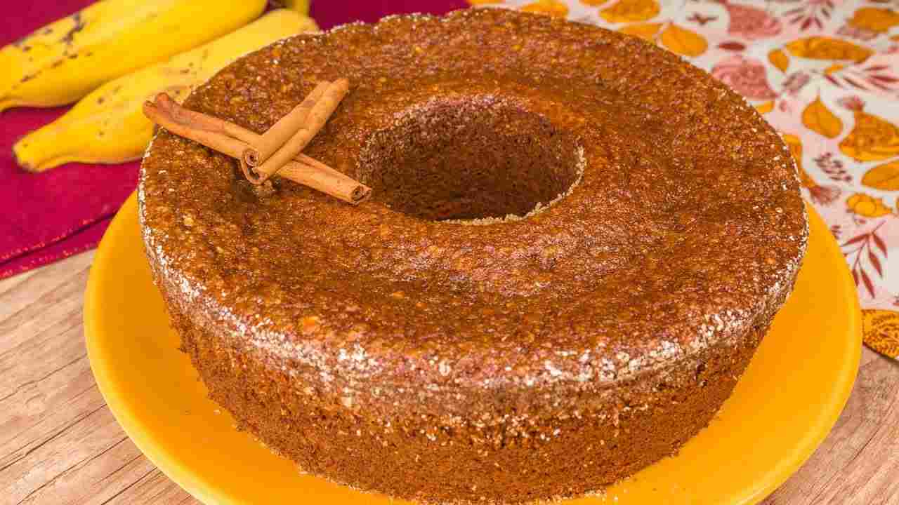 Bolo de Banana com Aveia de Liquidificador sem Leite Cook