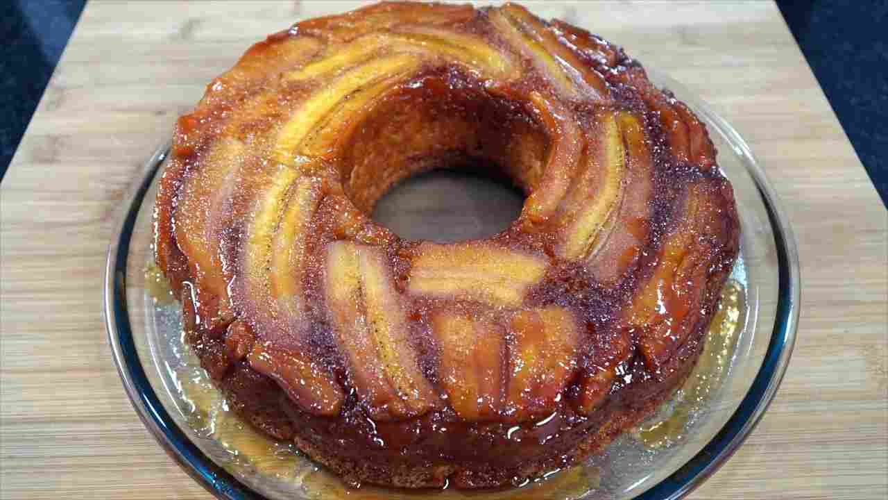 Receita: Bolo de Banana Simples