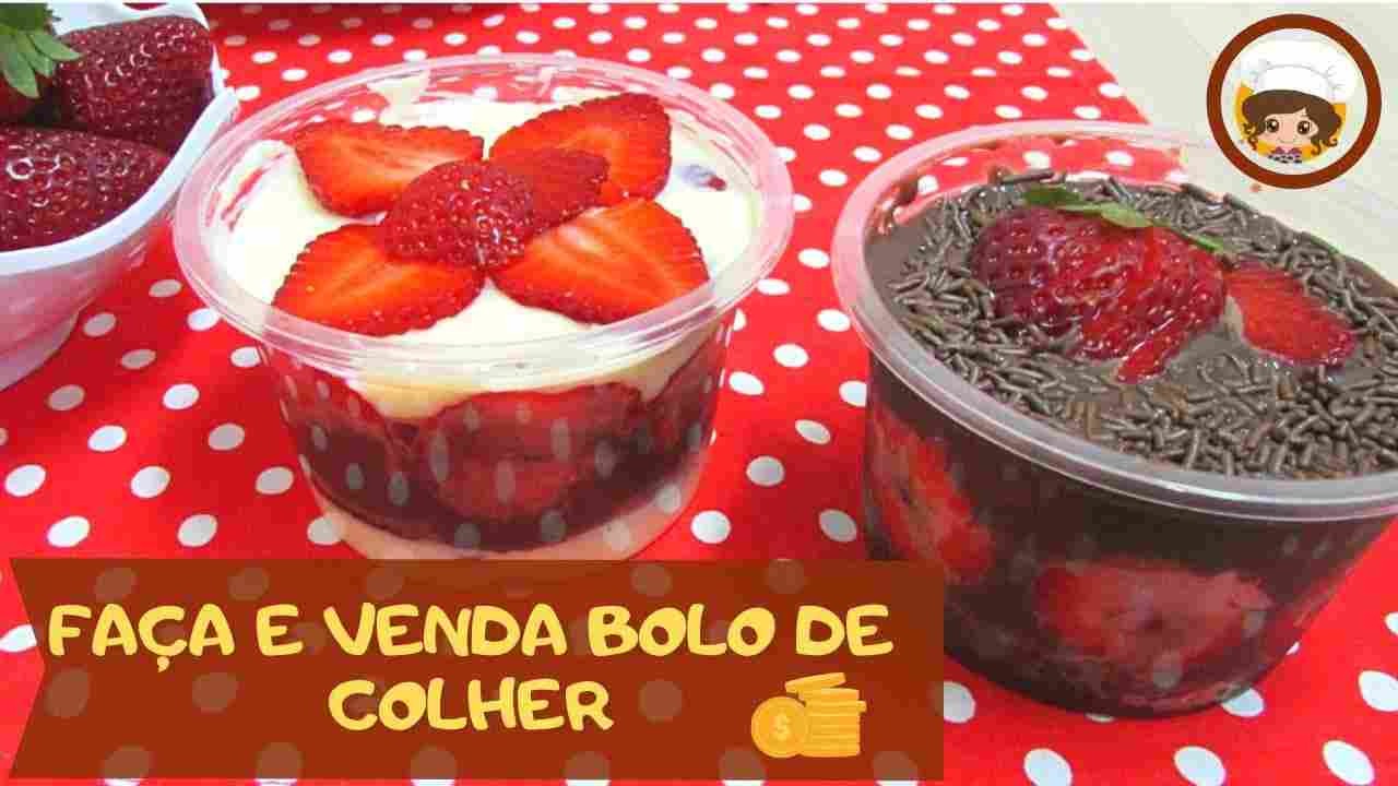 Faça e Venda - Bolo de Colher - Mil Delícias na Cozinha