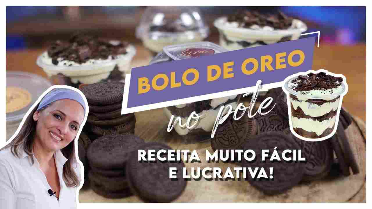 Como Fazer Bolo de Oreo no Pote - Receita Rápida e Lucrativa!