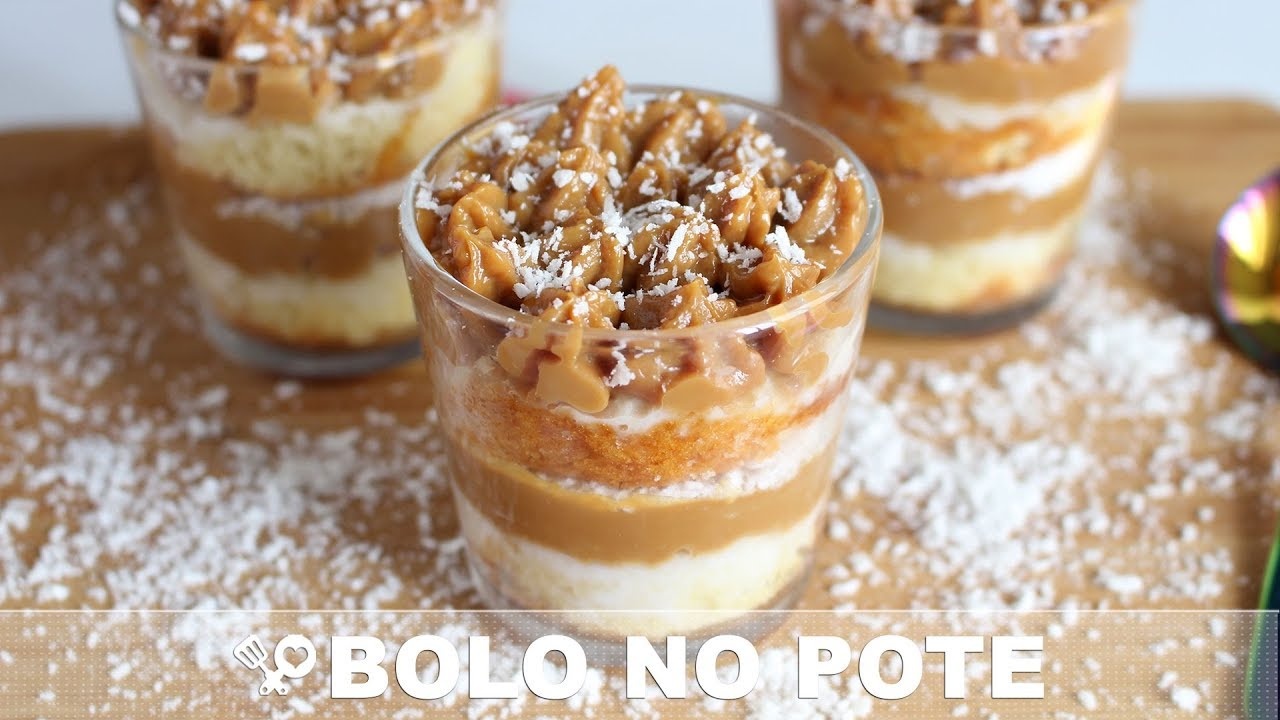 Bolo no Pote Bem Casado