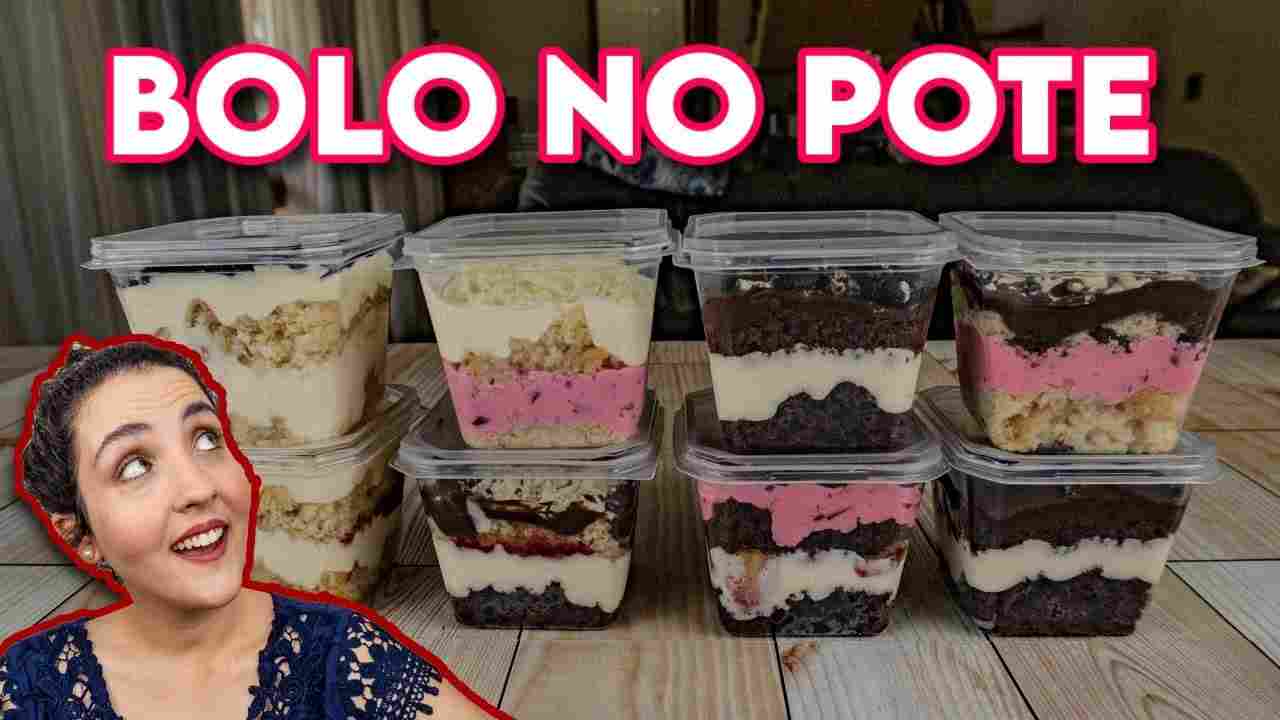 Como Fazer Bolo de Pote (Aula Completa) - Vários Recheios com a Mesma Base Faça e Venda