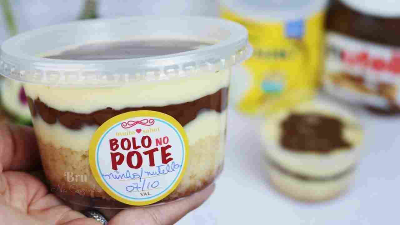 O Melhor Bolo no Pote de Leite Ninho com Nutella - Faça e Venda Muito Bru na Cozinha