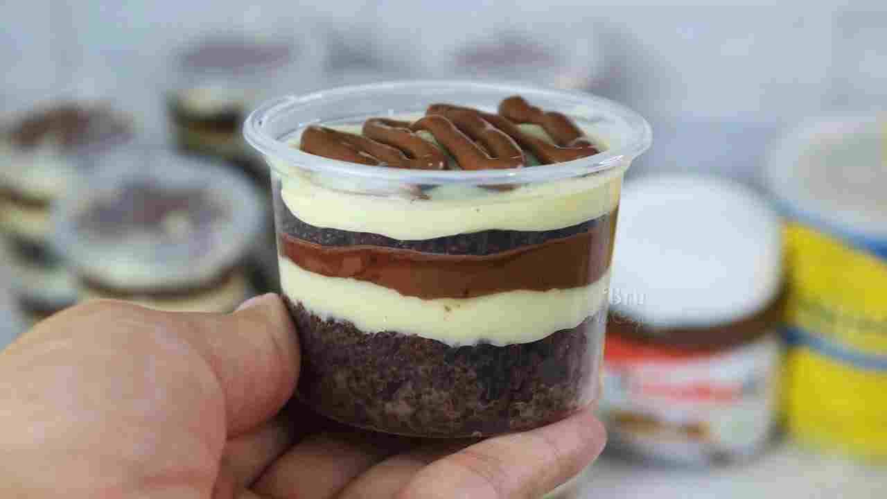 Bolo no Pote Leite Ninho com Nutella - Faça e Venda Bolo no Pote Super Cremoso Bru na Cozinha