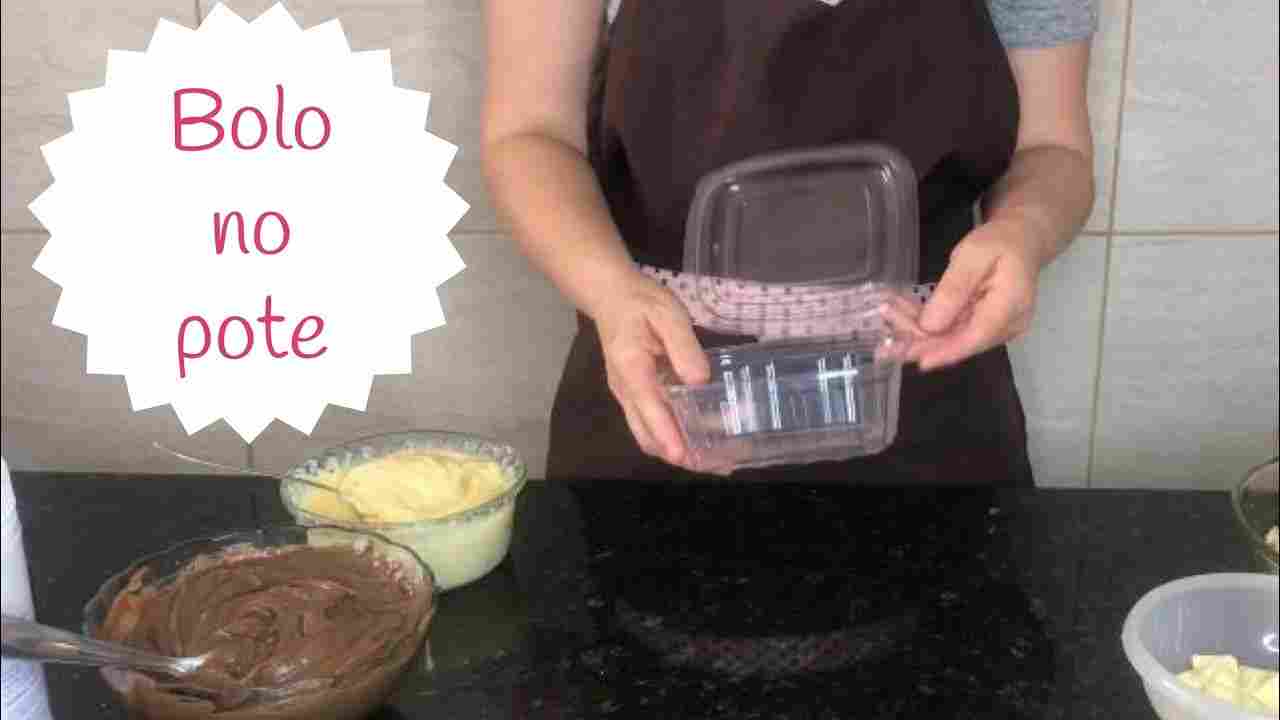 Bolo de Pote Dois Amores