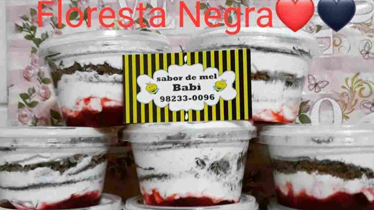 Bolo no Pote, Floresta Negra Receita de Ouro