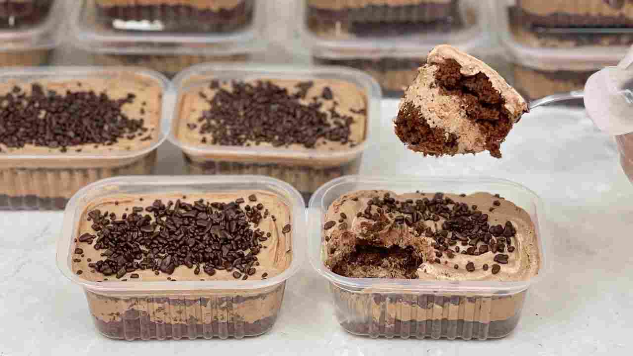 Bolo Mousse de Chocolate no Pote - Receita Top