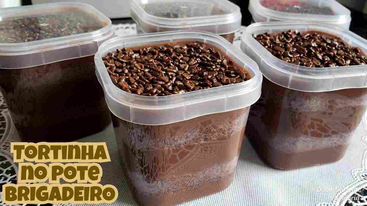 Fature Muito! Bolo no Pote de Brigadeiro É Venda Garantida!!!