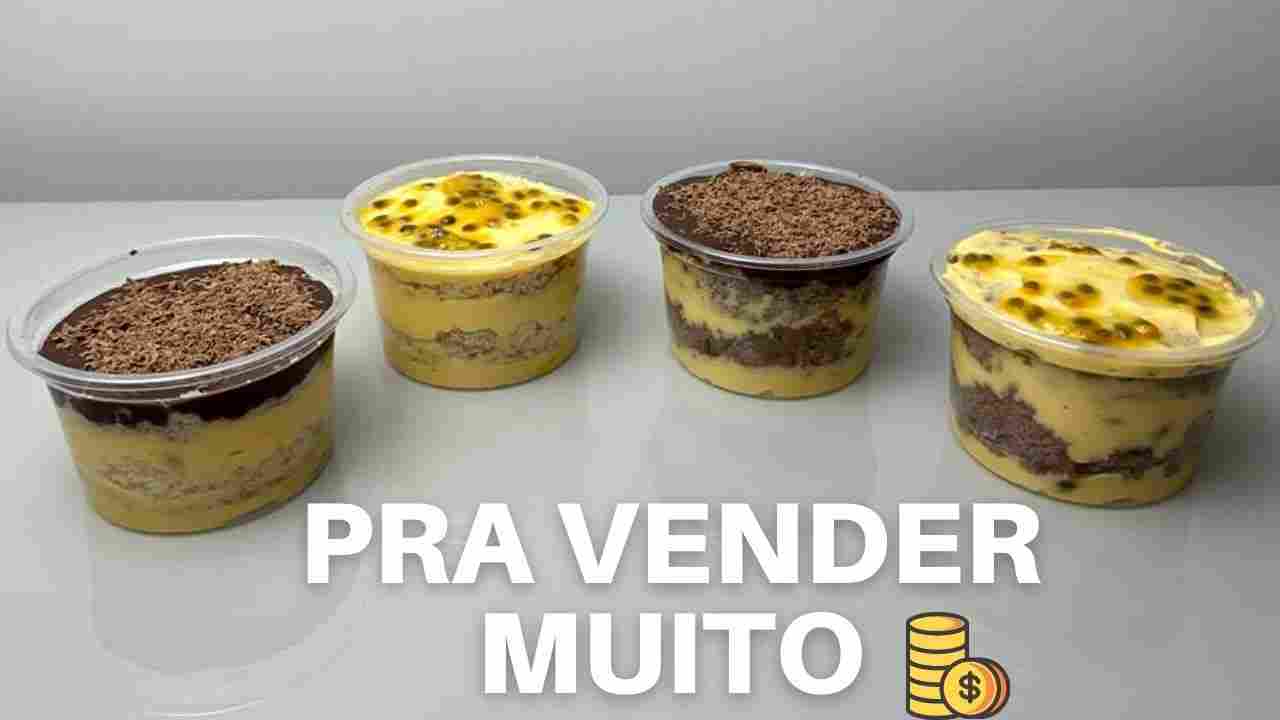 Bolo no Pote de Maracujá Faça e Venda a Isa na Cozinha