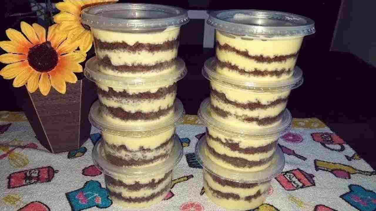 Faça e Venda Bolo no Pote de Musse de Suco Tang