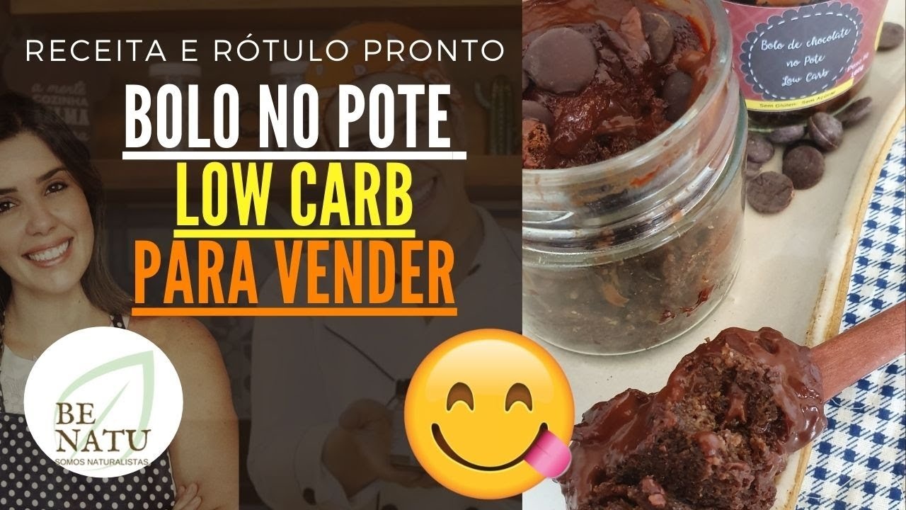 Melhor Receita de Bolo no Pote Low Carb para Vender