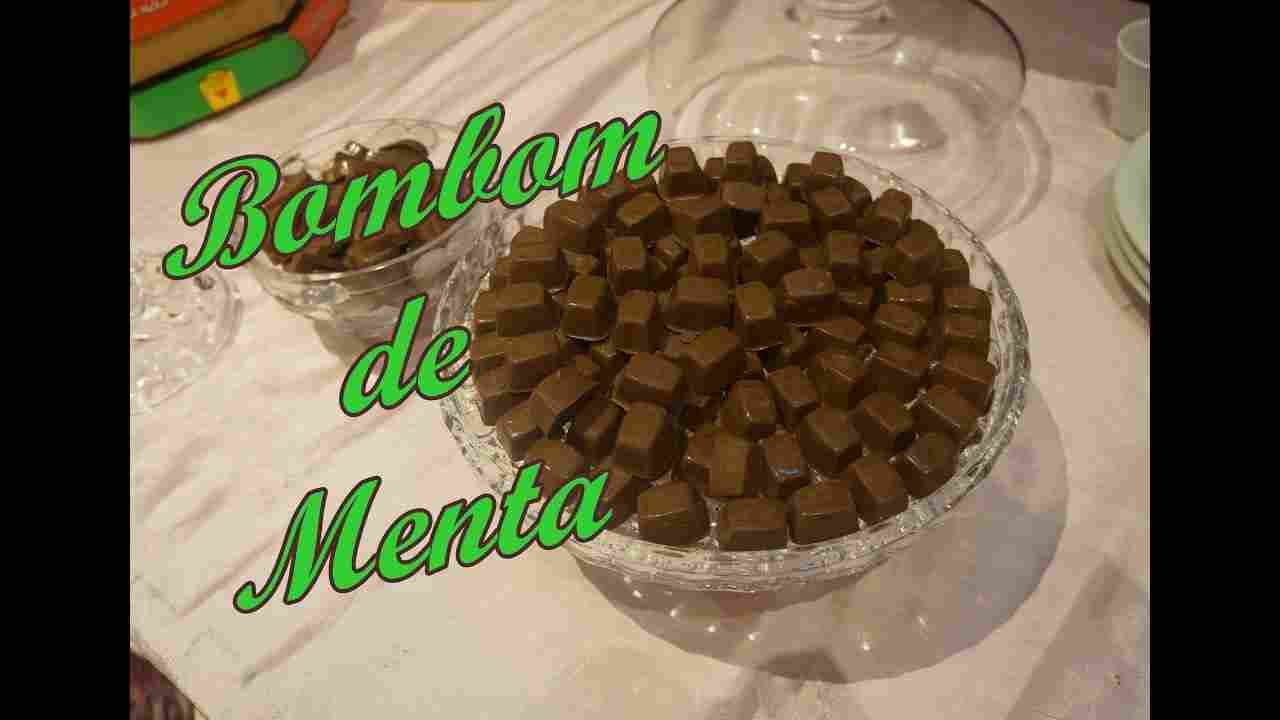 Como Fazer Bombom de Menta