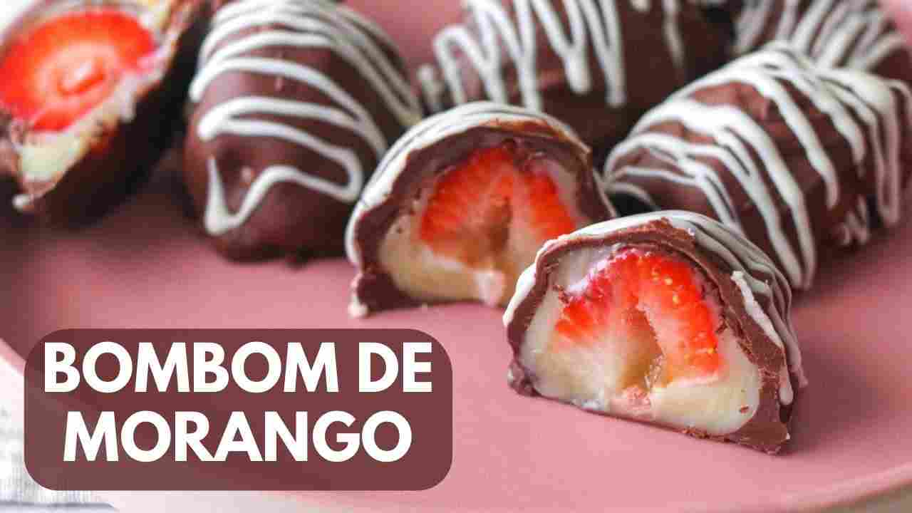 Bombom de Morango Fácil e Simples de Fazer Day Flaubert