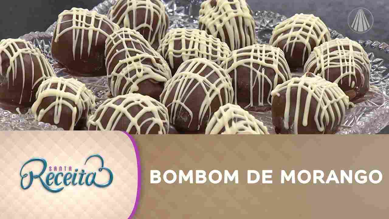 Bombom de Morango: Sobremesa para os Amadores na Confeitaria!