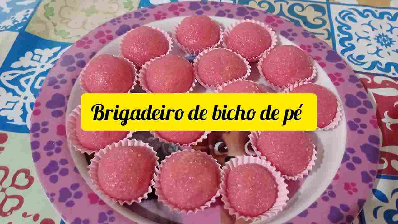 Brigadeiro de Bicho de Pé