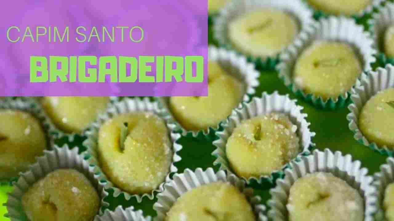 Brigadeiro de Capim Santo