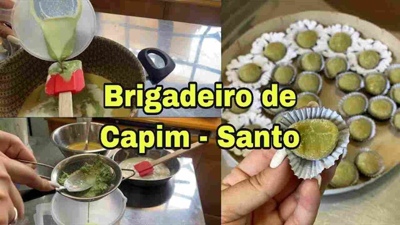 Brigadeiro de Capim-santo Esse Brigadeiro É Maravilhoso!!! Inove no Cardápio Letícia Borgheti