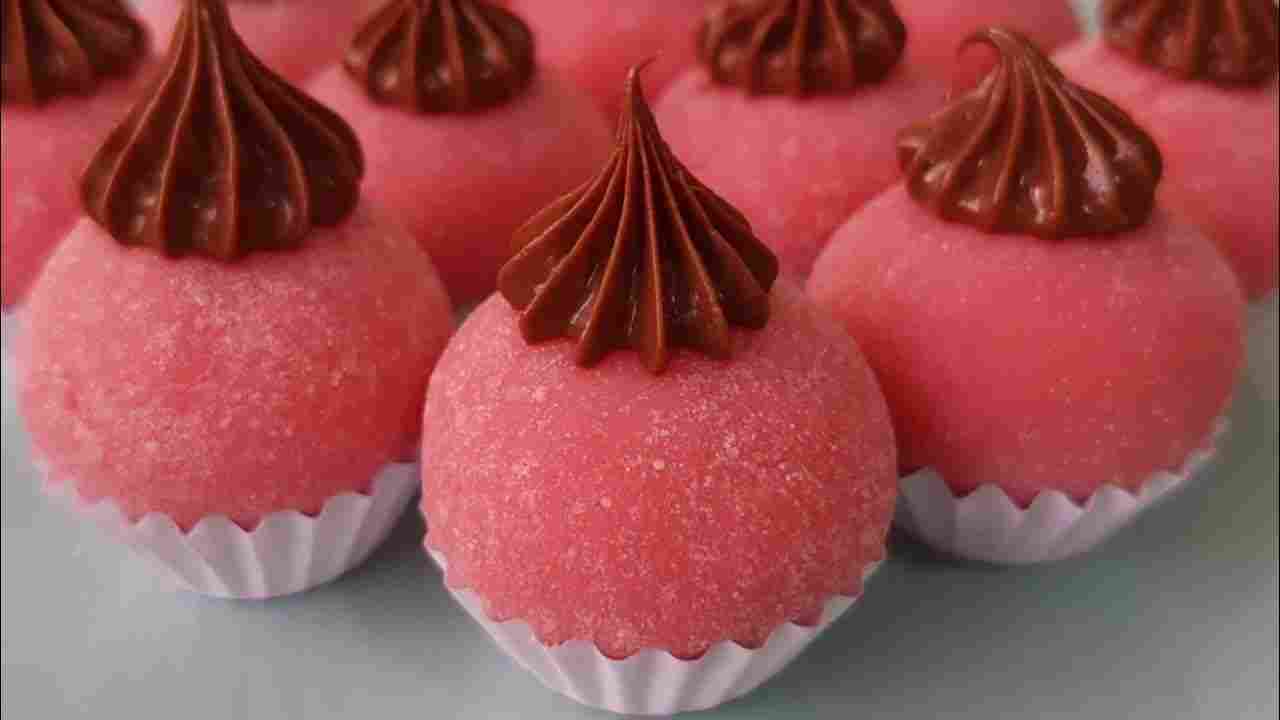 Brigadeiro de Morango com Nutella- Um Brigadeiro Delicioso que Vende o Ano Todo