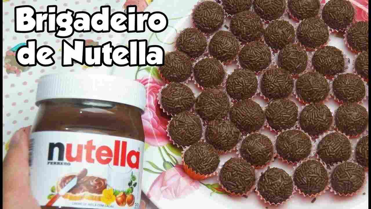 Brigadeiro de Nutella Gourmet - Bru na Cozinha