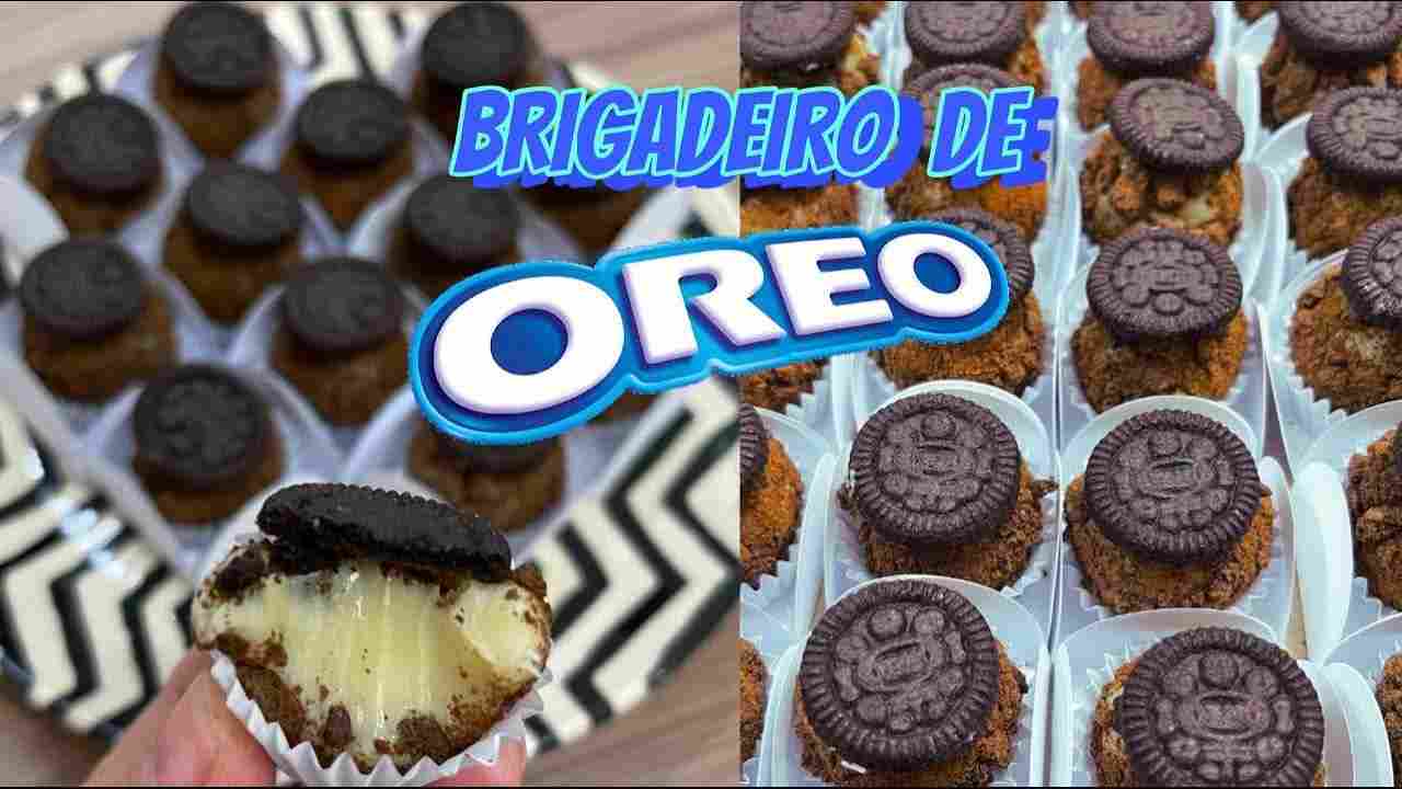 Brigadeiro de Oreo Sabor/cremoso