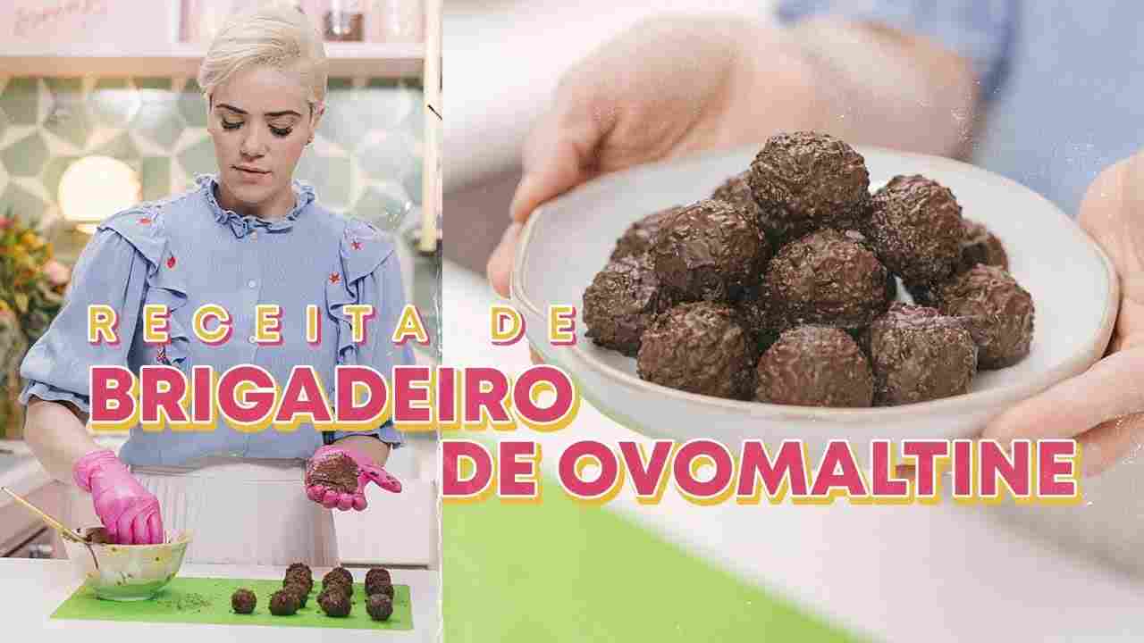 Receita de Brigadeiro de Ovomaltine