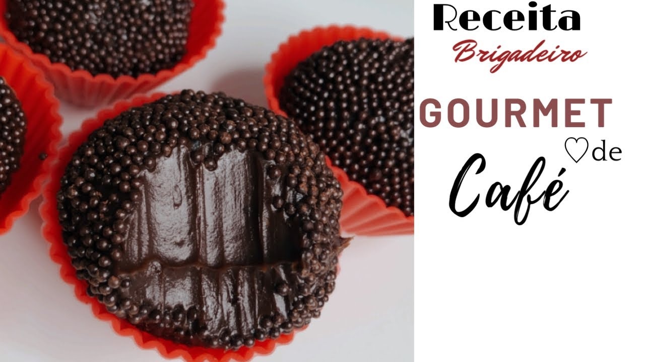 Como Fazer Brigadeiro Gourmet de Café