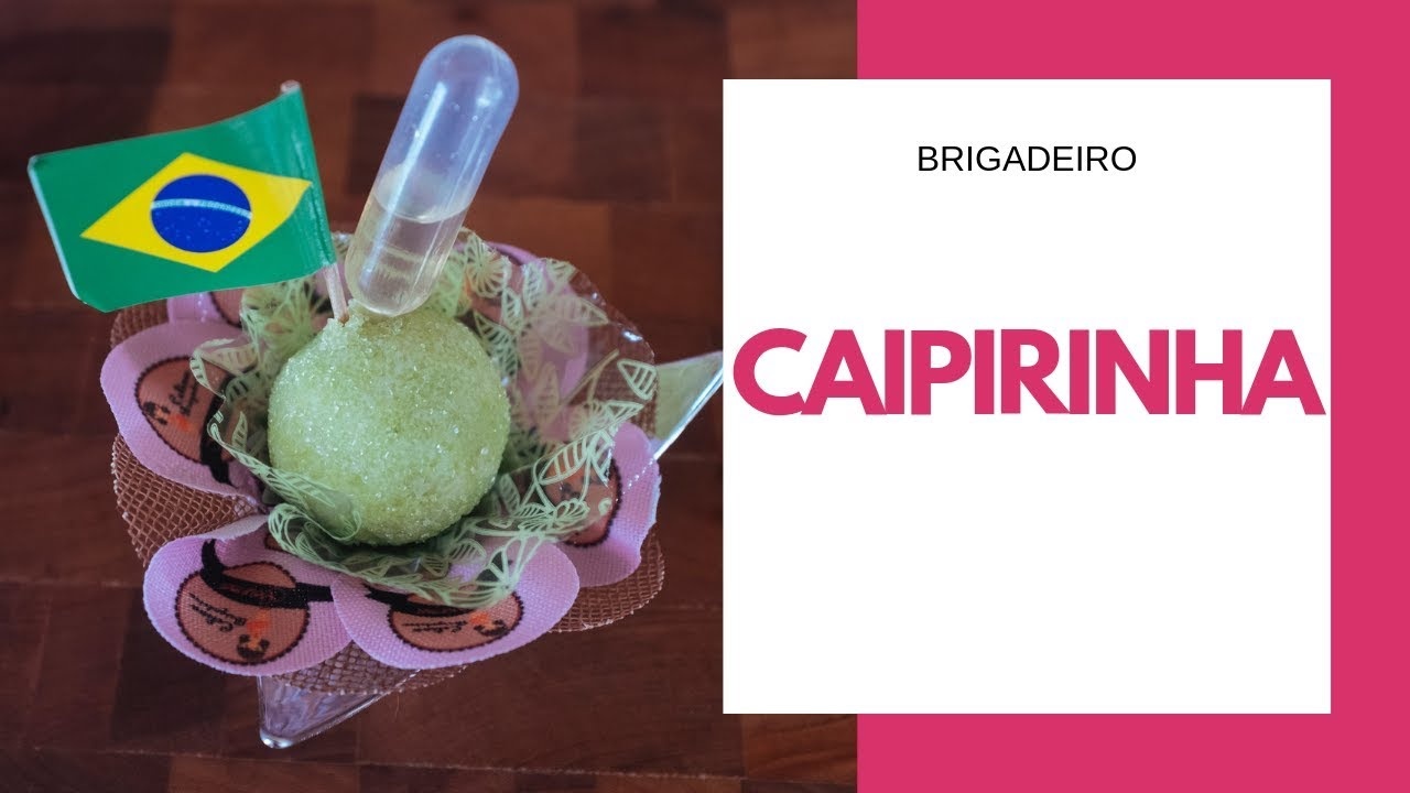 Brigadeiro Gourmet de Caipirinha com Sabor Único