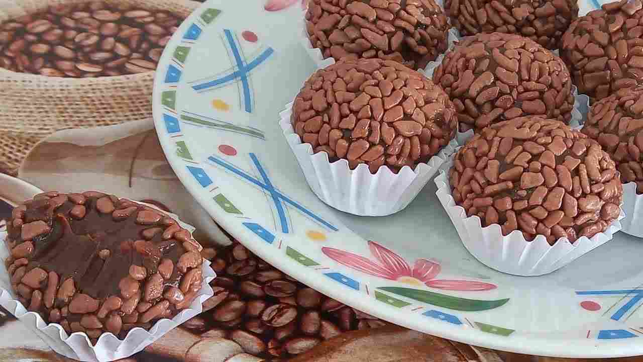 Brigadeiro Gourmet de Chocolate com Café