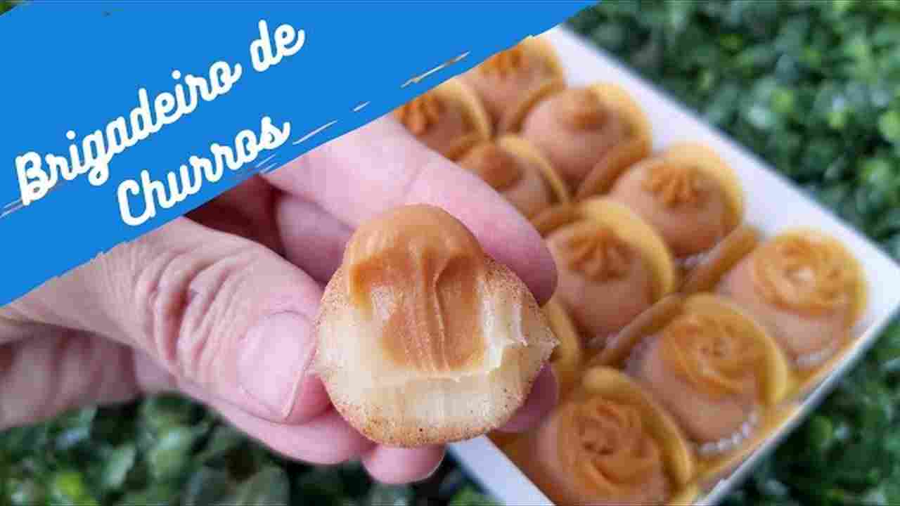 Brigadeiro de Churros- Delicioso Brigadeiro Gourmet e Campeão de Vendas