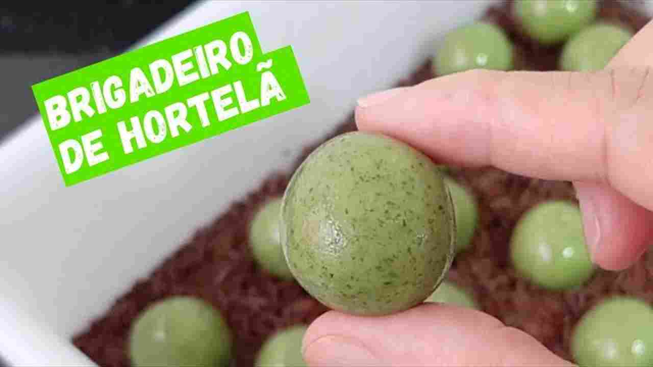 Brigadeiro de Hortelã- Brigadeiro Gourmet- Sem Corante e Fácil de Fazer