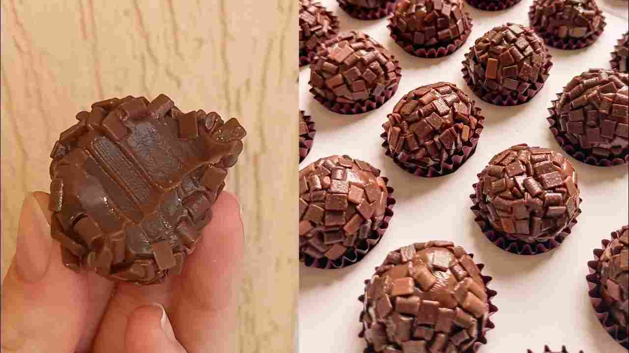 Receita de Brigadeiro Meio Amargo