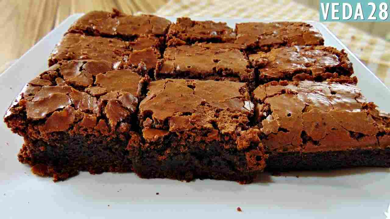 Brownie de Chocolate Super Fácil e Delicioso