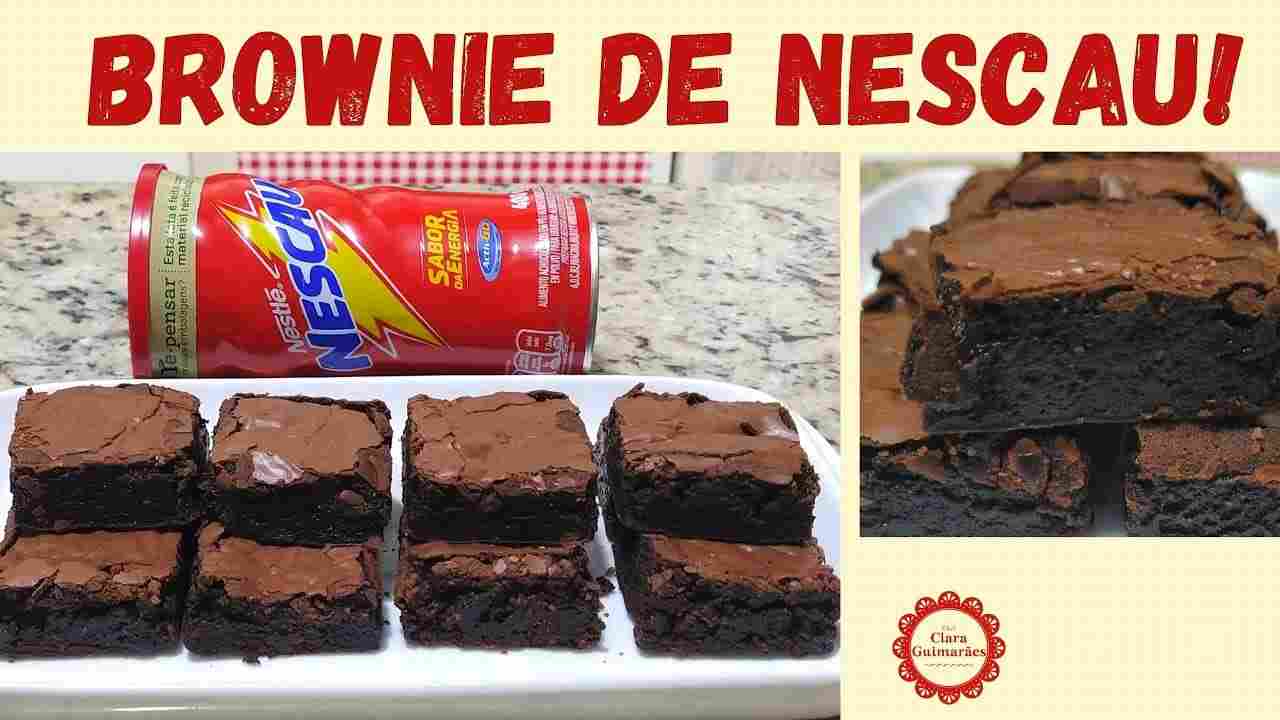 Brownie de Nescau Delicioso! Fácil e Econômico