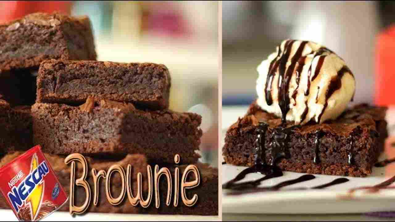O Brownie Mais Fácil do Mundo Brownie de Nescau Simples e Rápido