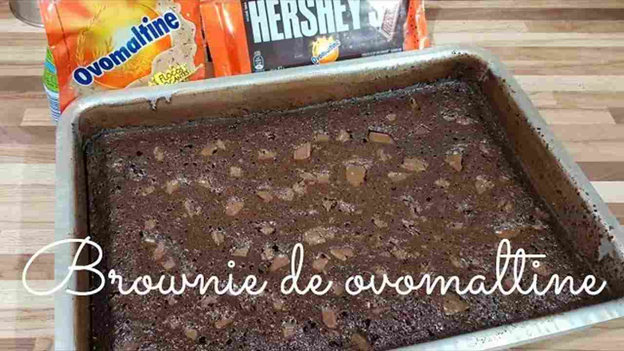 Brownie de Ovomaltine Ovomaltine Brownie