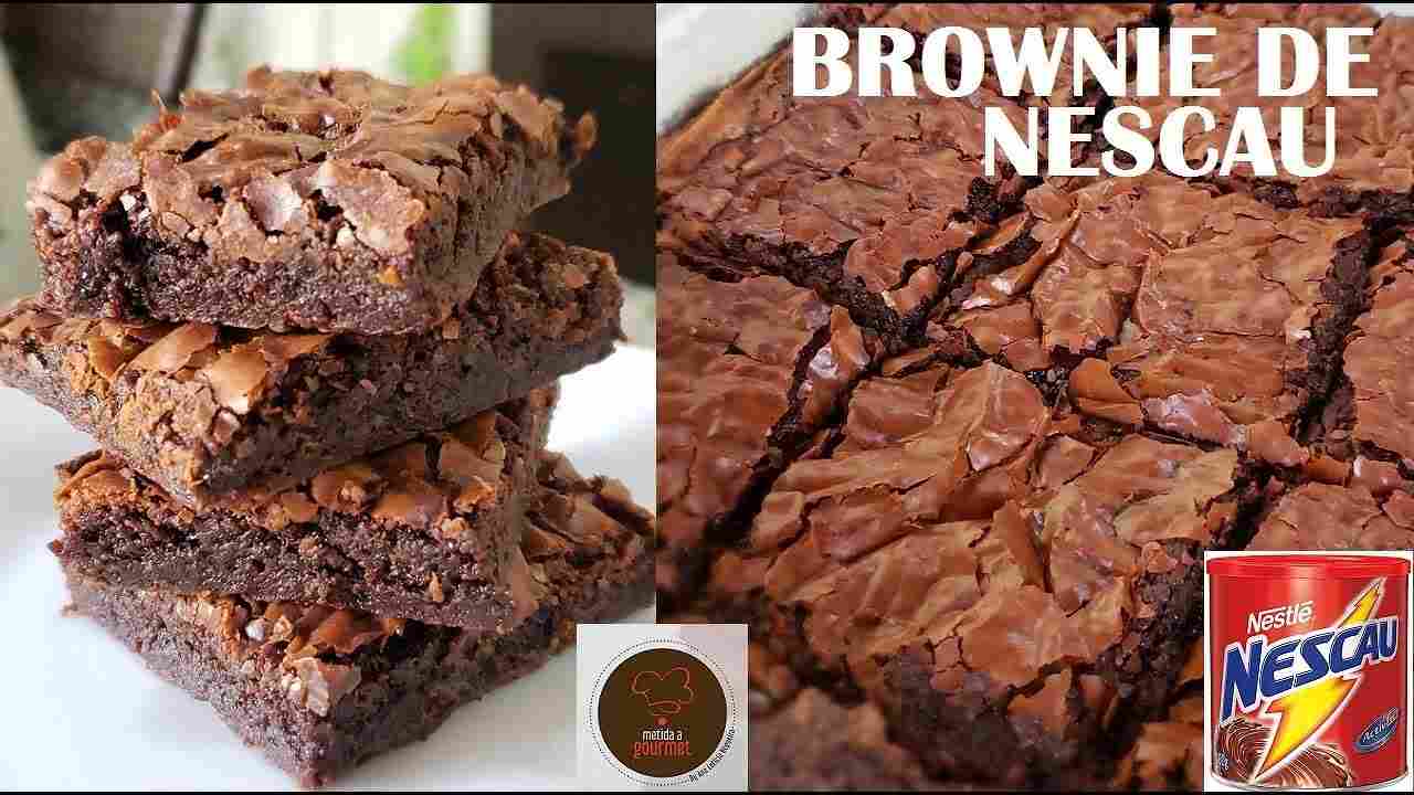 Brownie de Nescau Fácil, Rápido e Econômico!!!