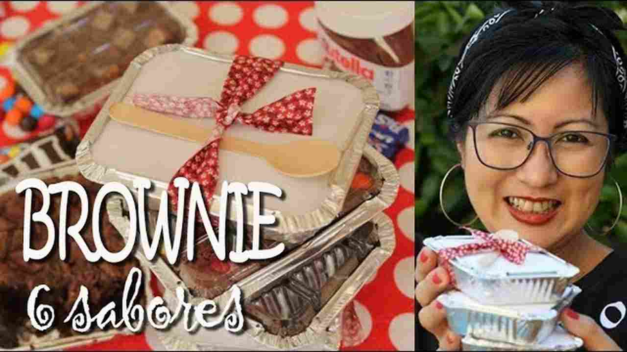 Brownie na Marmita em 6 Sabores Diferentes para Fazer e Vender Dika da Naka