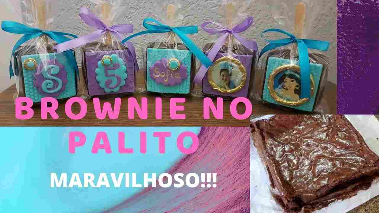 Brownie no Palito Maravilhoso!!