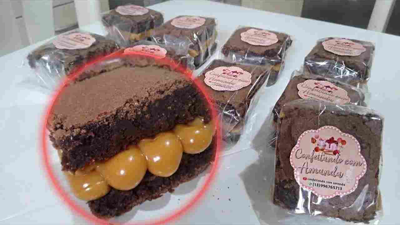 Brownie Recheado, Faça e Venda o Melhor Bronwie da Vidaaa Conquiste Seus Clientes